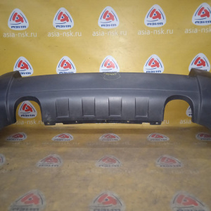Бампер Hyundai Tucson JM/BH '2004-2009 зад (после ремонта) 2 трубы, парктроники, под уширители 866112E050