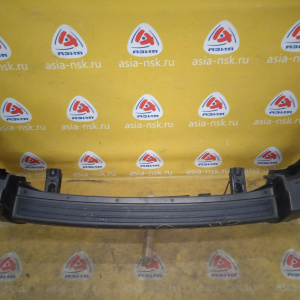 Бампер Hyundai Tucson JM/BH '2004-2009 зад (замят левый угол) 2 трубы, парктроники, жёсткость, под уширители 866112E050
