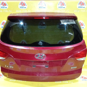 Дверь задняя Hyundai Tucson/ix35 LM/TM '2009-2015 фонари до рест. спойлер (вмятина, тычки)