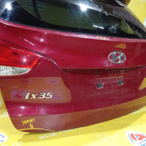 Дверь задняя Hyundai Tucson/ix35 LM/TM '2009-2015 фонари до рест. спойлер (вмятина, тычки)
