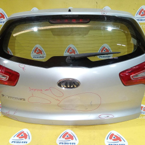 Дверь задняя KIA Sportage SL '2010-2016 фонари до рест. (вмятины, царапины на левом фонаре)