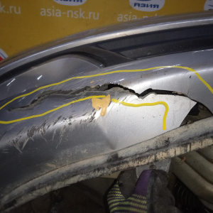 Ноускат Hyundai H1/Grand Starex TQ D4CB '2007- Левый руль, акпп, туманки (дефект бампера и фар)