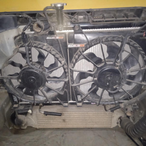 Ноускат Hyundai H1/Grand Starex TQ D4CB '2007- Левый руль, акпп, туманки (дефект бампера и фар)