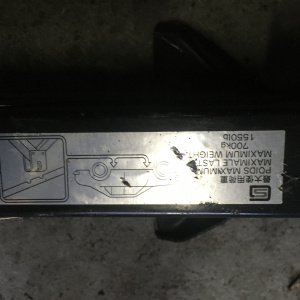 Домкрат Mitsubishi RVR N64W 700 кг.