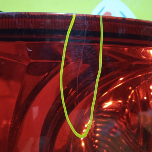 Стоп SsangYong Actyon CJ/C100 '2005-2012 R (трещина на стекле сверху) 108-0805