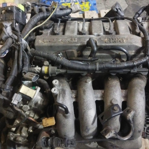 Двигатель Mazda FP-431210 2WD без генератора  ПРОБЕГ 86 т.км Capella/Premacy GW8W-101244 катушки сбоку