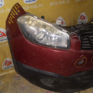 Ноускат Nissan Qashqai J10 MR20 '2010-2013 Без трубок охлаждения (Дефект бампера) Дефект фар ф.26010-BR03A
