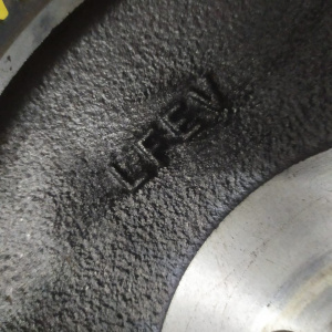 Маховик Mazda LF Atenza/Mazda6 GHEFP m/t + корзина МКПП  6 СТУП. цельнолитой LFEV