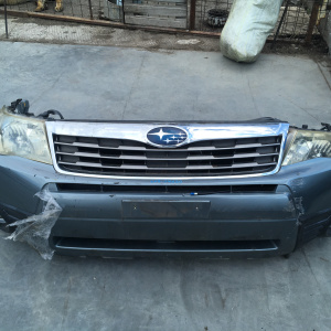 Ноускат Subaru Forester SH5 дефект бампера