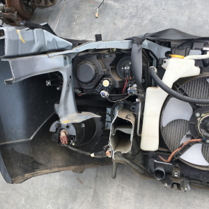 Ноускат Subaru Forester SH5 дефект бампера