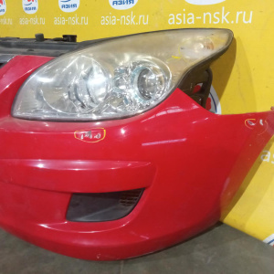 Ноускат Hyundai i30 FD/JD G4GC '2007-2010 Красный, акпп, фары светлые (дефект фары) 2501 865112L000