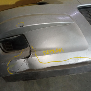 Ноускат Hyundai i30 FD/JD G4GC '2007-2010 Серебро, акпп, фары тёмные (порван бампер справа) 2501 865112L000