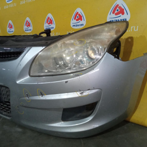 Ноускат Hyundai i30 FD/JD G4GC '2007-2010 Серебро, мкпп, фары светлые (порван бампер справа) 2501 865112L000