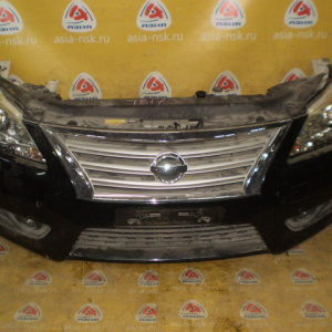 Ноускат Nissan Sylphy B17 MRA8 '2012-2020 Без трубок охлаждения Дефект R фары ф.W0613 xenon тум.A061715