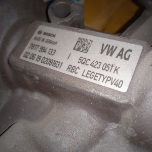 Рулевая рейка Volkswagen AD1 Tiguan DFG '2019 RHD-правый руль электро 5Q0909144AB/AA 5QC423051K