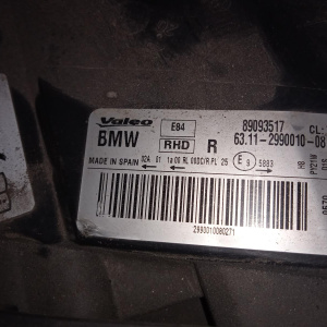 Ноускат BMW X1 E84 '2010 до рест, бензин, акпп, правый руль ксенон, омыватели, туманки