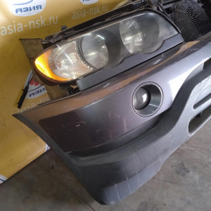 Ноускат BMW X5 E53 M54B30 '2003 400/7 АКПП, Правый руль, галоген бел.пов. 51118402303