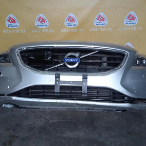 Ноускат Volvo V40 MV B4164T '2014 1.6L MPS6 AC RHD HID-ксенон, омыватели (серебро)