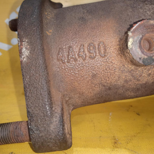 Фланец турбины Hyundai D4CB H1/Grand Starex TQ '2010 2.5L CRDi Euro 4 колено после турбины 282804A490