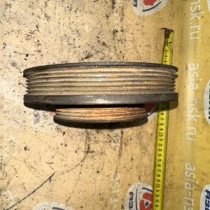 Шкив коленвала Honda D17Z1 Stream/Civic два ремня 6+4 ручейка.