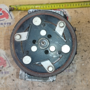 Компрессор кондиционера Nissan MR20-DD Serena C27 ДЕФЕКТ ДАТЧИКА 2-а разъёма с эл. клапаном 6 ручейков 92600-5TA0A