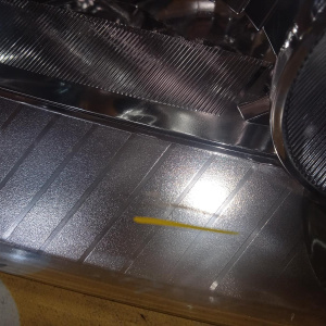 Фара Chevrolet Epica V250 '2006- лев Левый руль, фишка 3 контакта (царапины, трещина на крепл.) 96644839