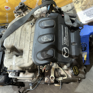 Двигатель Mazda AJ-348966 4WD DOHC 24 кл. V6  197 л.с MPV LWFW