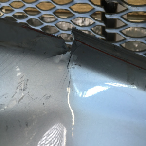 Бампер HONDA Civic ES3 '2003-2005 зад дефект 71501-S5A-ZY00