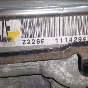 Двигатель Opel Zafira A L61/Z22SE-11142947 2.2L 16V T98/F75/XM220 '2002