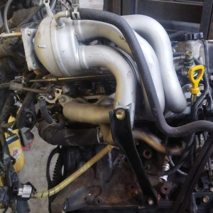 Двигатель Toyota 4E-FE-2939296 катушечный  БЕЗ НАВЕСНОГО ПРОБЕГ 84т.км Caldina/Corolla/Corsa/Raum EE111-3181701