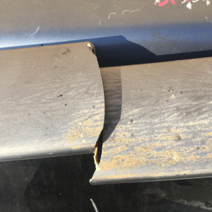 Дверь задняя SUBARU Forester SF5 '1997-1999 дефект спойлера