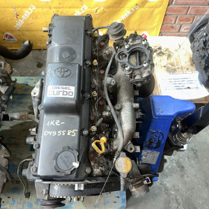 Двигатель Toyota 1KZ TE-0495585 4WD БЕЗ НАВЕСНОГ БЕЗ ТНВД И ТУРБИНЫ Hiace