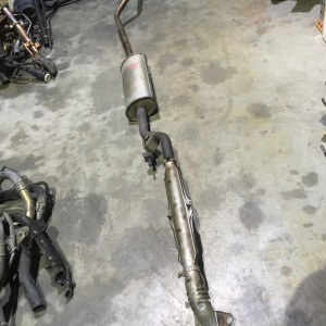 Глушитель (средняя часть) NISSAN Sunny B15 QG15 2WD