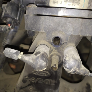 Двигатель Mazda YF-203827 2WD/4WD a/t БЕЗ КОНДЁРА И КОРПУСА ТЕРМОСТАТА Tribute EPEW