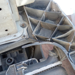 Ноускат Hyundai Tucson LM/TM '2011 IX35 2.0L 2.4L бензин акпп, галоген (дефект рамки, бампера, правой фары) 2502 865112S000