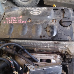 Двигатель Toyota 2NZ-FE-1866415 ПРОБЕГ 118Т КМ без навесного Funcargo NCP20-0193219