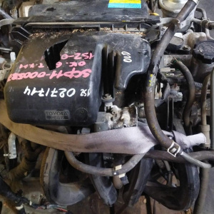Двигатель Toyota 1SZ-FE-0271714 без генератора  пробег 68т.км Vitz/Platz SCP11-0005870 '2001-