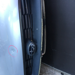 Капот Subaru Legacy/Legacy Lancaster BH#/BE '2001-2003 алюм. с решеткой (дефект)