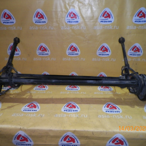 Балка TOYOTA EXZ10 ABS R в сборе. барабанные тормоза. с тросами ручника.