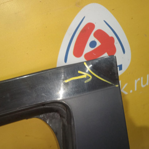 Дверь боковая Chevrolet Aveo T300 '2011-2016 перед, лев в сборе (замято у ручки и снизу)