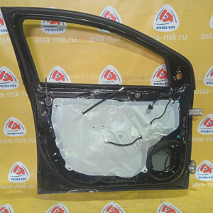 Дверь боковая Chevrolet Aveo T300 '2011-2016 перед, лев в сборе (замято у ручки и снизу)