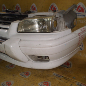 Ноускат Toyota Sprinter Carib AE115 '1997-2002 a/t Без  туманок (без габаритов) Без дифузора охлаждения (с дугой) Обвес ф.13-43