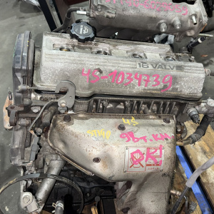 Двигатель Toyota 4S-FE-1034739 2WD ТРАМБЛЕРНЫЙ БЕЗ НАВЕСНОГО  ПРОБЕГ 98т.км Camry/Vista/Corona ST190 -6029059