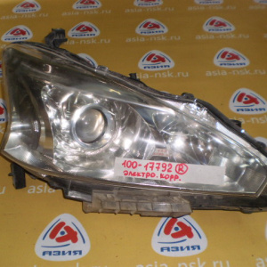 Фара NISSAN 100-17792 прав Teana L33 Эл.корректор