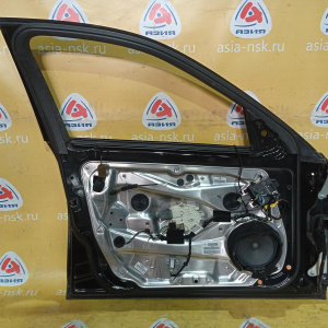 Дверь боковая Mercedes C-Class W204 перед, лев в сборе, чёрный 197U (вмятина) A2047205900 '2008