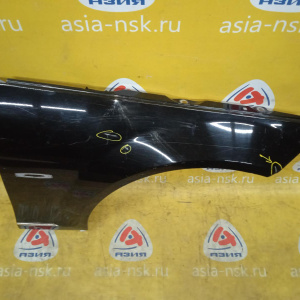 Крыло Mercedes C-Class W204 перед, прав чёрное 197U (порвано) A2048800218, A2048801418