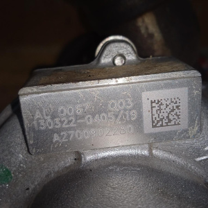 Турбина Mercedes M270E16/270.910 B-Class W246 '2013 A2700902280