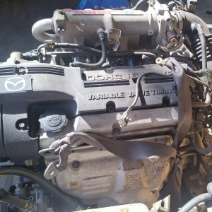Двигатель Mazda ZL-VE-387018 2WD/4WD БЕЗ ГЕНЕРАТОРА Familia BJ5W-306827