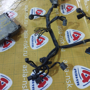 Коса ДВС Honda D16A Partner EY8 4WD a/t ДЕФЕКТ M4SA, трамб. 7 конт. +компьютер 37820-P2K-J91