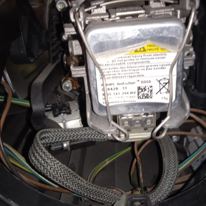 Фара BMW X5 E70 '2007 лев 7158933 ксенон, адаптив, в сборе (дефект проводки) 63117288997